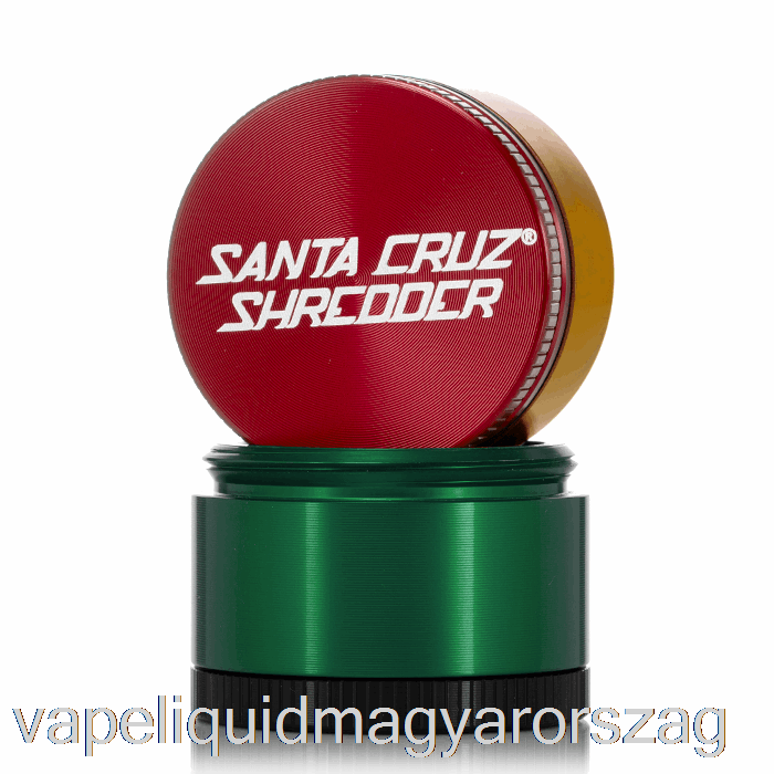 Santa Cruz Iratmegsemmisítő 1,6 Hüvelykes Kis 4 Darabos Daráló Rasta (40 Mm) Vape Folyadék